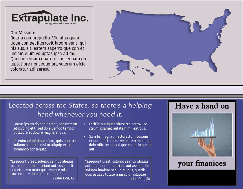 Extrapulate Inc. - Side 1